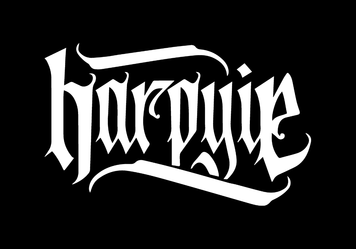 HARPYIE - DORNENKRANZ, PATCH ECKIG